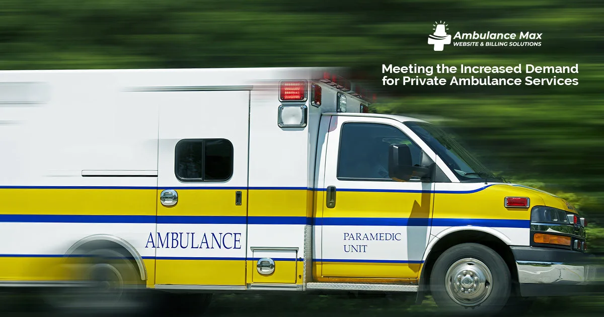 Ambulance service website design